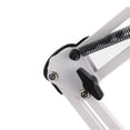 thumbnail image 3 of M Buder Lámpara de Escritorio Plegable LED con Clip para Lectura Trabajo y Cuidado de los Ojos Diseño Moderno Altura 60 cm (23.6 inches) y Cable de 1.2 m Blanco, 3 of 9
