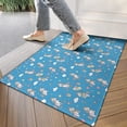 thumbnail image 4 of Blue Cartoon Unicorn Gift Balloon Cloud Pattern Door Rugs,Washable Non Slip Door Mats Indoor,Decorative Door Mats,Entry Mat Indoor for Entrance,Bedroom,Kitchen,Bathroom,17"x30", 4 of 6