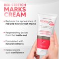 thumbnail image 2 of Cicatrissim Red Stretch Mark Cream, Fast-Absorbing Body Moisturizer for Uneven Skin Tone, All Skin Types, 5.3 oz, 2 of 4