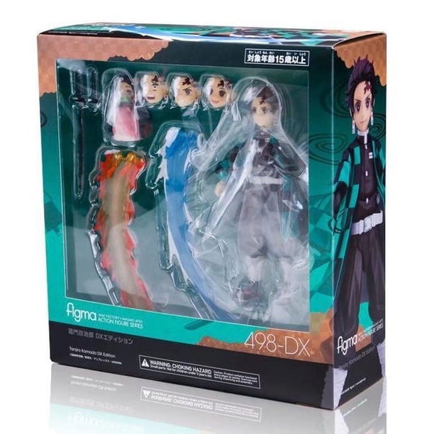 Demon Slayer Tanjiro Kamado En Caja Con Base Y Accesorios