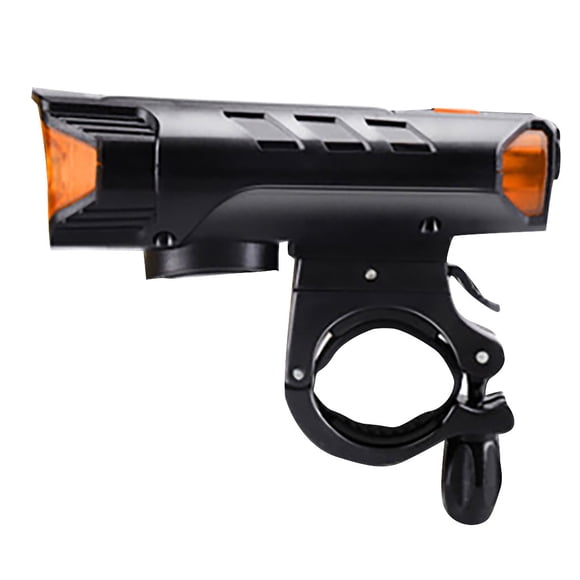 Kyusrd Summer Outdoor Patio Deals!Solar Powered USB Rechargeable LED Bicycle Headlight Bike Light Lamp + Horn
