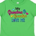 thumbnail image 4 of Inktastic My Grandma and Grandpa Love Me with Hearts Boys or Girls Toddler T-Shirt, 4 of 5