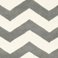 thumbnail image 4 of SAFAVIEH Chatham CHT715D Handmade Dark Grey / Ivory Rug, 4 of 5