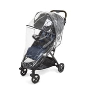 Ingenuity Universal Convenience Stroller Rain Cover, Baby Weather Shield for Rain, Wind & Snow, Fits Most Strollers with Car Seat, Vented Airflow, High Visibility, Easy Install & Storage – Clear
