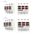 thumbnail image 3 of Mistaha Adjustable Three Phase Four Wire Digital Display Self-Resetting Over/Under Voltage Current Limiter with Real-Time Voltage and Current Display, Overload Protection, Standard Rail Mounting, LED, 3 of 6