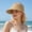 Khaki, variant on PRINxy Women's Roll-Up Wide Brim Straw Sun Visor Hat, Lightweight Portable UV Protection Hat for Summer Beach Hiking Activities Beige