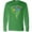 Kelly Green, variant on Inktastic Autism Awareness Heart Ribbon and Puzzle Pieces Long Sleeve T-Shirt