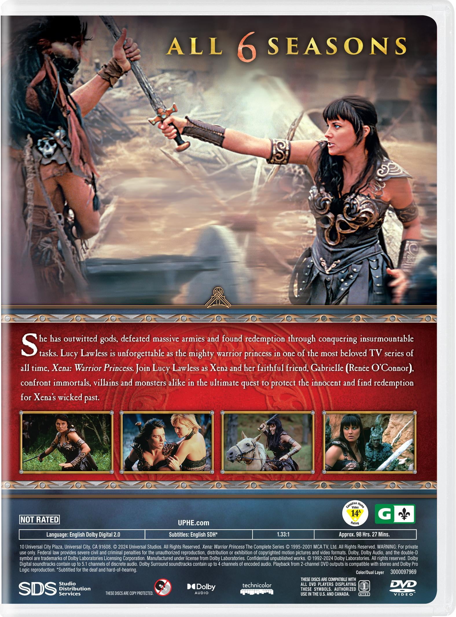 Xena: Warrior Princess - The Complete Series (DVD