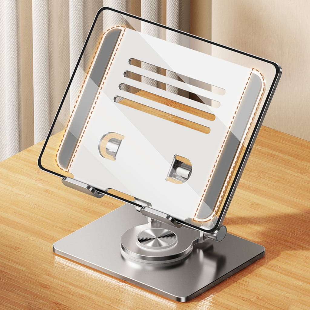 Laptop Stand Desk Adjustable Height 360 Degree Rotatable Laptop Rack Desk