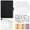Black, variant on Green Budget Planner Binder, 5.1" x 7.4", Zipper Pouches, All In One Expense Sheets for Household Budgeting, Savings Tracking, Financial Goal Setting, Ideal for Home, Office
