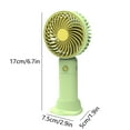 thumbnail image 3 of UttpKLBx Portable Automatic Remote Fan USB Rechargeable Clooing Fan Household Small Conditioning Fan Room Air Cooler for Bedroom, for Home Office Travel (Green), 3 of 6