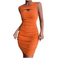 thumbnail image 1 of Robe d'Été pour Femmes Sexy Mode Femmes Décontractée Sexy Ajourée Solide Robe d'Été Sans Manches Robe d'Été Sexy pour Femmes Vêtements d'Été pour Femmes, 1 of 9