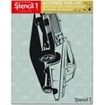 thumbnail image 2 of Bounce Car Stencil Art Craft - 8.5" x 11", 2 of 5