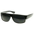 thumbnail image 1 of Locs Male Original OG Mad Dogger Locs Shades Sunglasses w/ Super Dark Lens (Black (No Logo)) - mm, 1 of 3