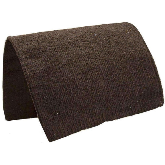 Tahoe Tack Lightweight Solid Colored Traditional Handwoven Acrylic Western Saddle Blanket 36" x 34"