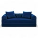 thumbnail image 2 of SOFA CAMA TEDDY CHENILLE ZAFIRO, 2 of 10