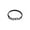 H, variant on Chain Leather Band Electroplating Alloy Hair Rope Bracelet Women's Elastic Headband Stylish Hair Accessory Fashionable Hair Ring Band