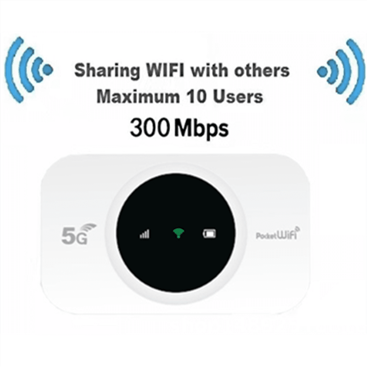 Ready Stock Mod Unlimited 4G LTE H1 Pocket WiFi Router Portable Modem WiFi Router Unlimited Hotspot D6