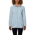 thumbnail image 3 of Hang Ten Women's Sz M Hybrid Water Repellant Jacket Blue, 3 of 4