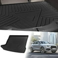 thumbnail image 1 of Unique Bargains Flat Face Cargo Liner Rear Trunk Mat Trunk Cargo Luggage Boot Tray Mat Stripes and Triangles Pattern for Audi Q3 2015-2018 Anti-Slip, 1 of 7