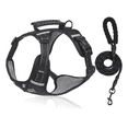 thumbnail image 1 of Pechera  Bloosom Arnés De Seguridad Para Perro Negro Talla M, 1 of 5