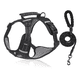 thumbnail image 1 of Pechera  Bloosom Arnés De Seguridad Para Perro Negro Talla M, 1 of 5