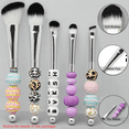 thumbnail image 4 of Beadable Makeup Brushes Silicone Beads DIY Makeup Cosmetic Brushes Beaded Brushes Kit for DIY, 4 of 5