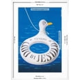 thumbnail image 5 of Art.com Travel Poster for Venice Lido Art Print, White Frame Wall Art, 21" x 29", 5 of 5