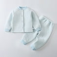 thumbnail image 2 of Diufon Toddler Fall Winter Pajamas Set Boys Girls Soft Loungewear Comfortable Warm Sleepwear Long Sleeve Pj Set, 2 of 6