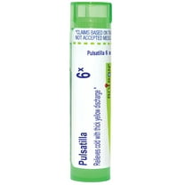 Boiron Pulsatilla 6X, Homeopathic Medicine for Cold With Thick Yellow Discharge, 80 Pellets