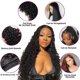 thumbnail image 5 of Hair Bundles Beaufox Water Wave 10A, cabello 100% virgen de Remy, 5 of 7