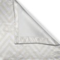thumbnail image 3 of Ambesonne Abstract Kitchen Curtains, Nude Tones Minimal Squares, 55"x45", Beige and White, 3 of 3