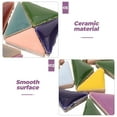 thumbnail image 4 of Miangastore 1 Set of Triangular Mosaic Tiles Craft Material Mosaic Tile Crafts Making Supply for DIY Picture Frame Coaster Mixed Color, 4 of 9