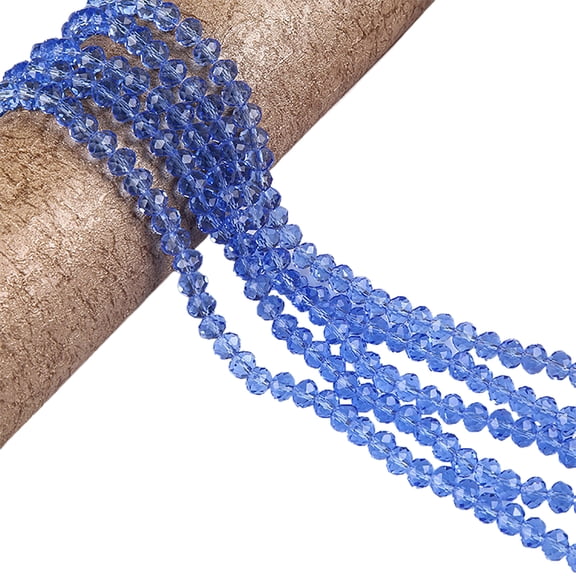 Ayyufe DIY Artificial Crystal Flat Loose Beads String