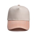 thumbnail image 2 of Hkoxplj Unisex Visor Hat Striped Brim Baseball Cap Lightweight Soft Cotton Trucker Hat Adjustable Curved Bill Dad Hat Casual Outdoor Sun Hat, 2 of 4