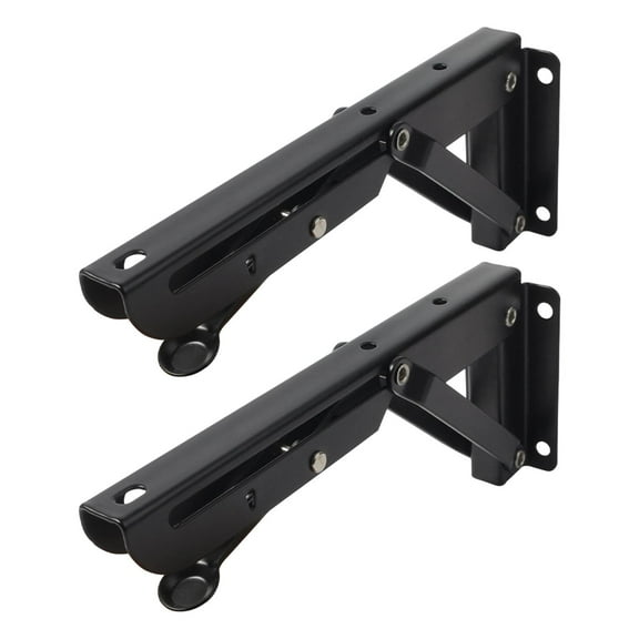 TISHITA 2 Pieces under Desktop Mouse Keyboard Tray Keyboard Bracket Heavy Duty Foldable Bracket Adjustable for Computer Elbow Support