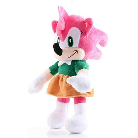 Classic Amy Plush Figure Toys Sonic The Hedgehog Sonic The Hedgehog Cartoon Character Plush Children's Pillow 11in (Amy)