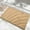 Beige, variant on Polyester Non-Slip Bathroom Carpet, Absorbent and Fast Drying, Soft and Washable Rug for Bedroom & Bathroom, Non-Skid Foot Mat for Safe Use in Wet Areas