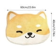 thumbnail image 3 of Hearth & Gear Whimsical Shiba Inu & Cat Wool Rug Entryway/Bath Mat ( & Thick)" Rugs for Living Room 8x10 Fall through Blanket Microfiber Blanket Oversized Throw Blankets for Couch Fuzzy Blanker of, 3 of 5