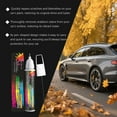 thumbnail image 6 of 12ml Black Car Paint Touch-Up Pen - 2-in-1 Design for Covering Car Body Paint Scratches, Easy to Use, Auto Paint Repair Tool, Essential Vehicle Care Accessory, 0.78*4.64in, Multicolour, 6 of 9