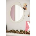 thumbnail image 4 of Bouclair Miroir Blanc Ondulé, 4 of 10