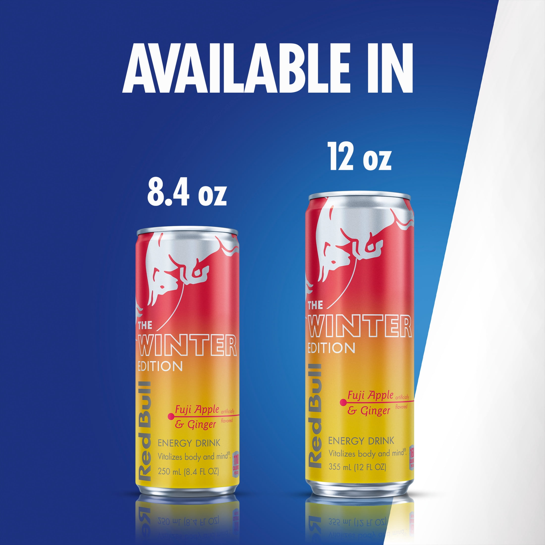 Red Bull Winter Edition Energy Drink,  Fuji Apple & Ginger,  8.4 fl. oz. Can,  24 Cans