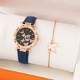 thumbnail image 4 of Reloj de pulsera de estrella de moda con diamantes de imitación y flores para mujer, pulsera de mano para mujer, 4 of 5