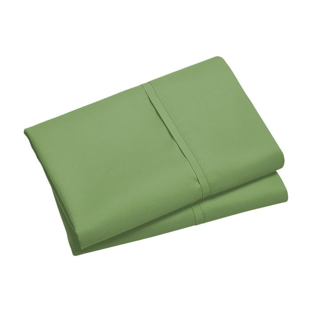 Soft Brushed Microfiber Pillowcases Envelope Closure Pack of 2 Shrink-Resistant Pillow Cover 20x36 Inches