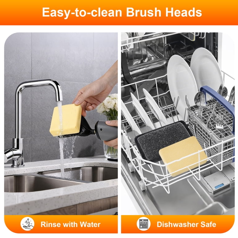 Foukus Electric Grill Brush Bristle-Free Cordless Cleaner photo 7