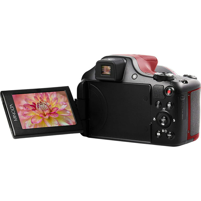 Minolta Pro Shot 20 MP HD Digital Camera with 67x Optical Zoom