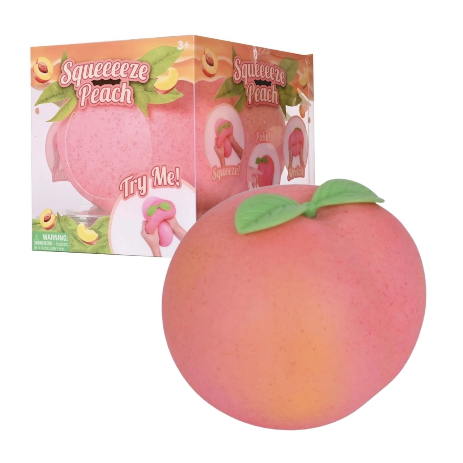 Giant Peach Squishy Toy - Slow Rebound Sensory Fidget Toy, Sensory Squeeze Toy for Relaxation, Stress Relief for Adults