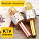 thumbnail image 3 of Seitruly Party 2-in-1 Bluetooth-compatible Microphone Wireless USB Mic Adjustment Operation Delay Charging Low Button Volume Cables de audio/vídeo oro, 3 of 6