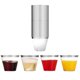 thumbnail image 4 of Copas transparentes 30 Vasos De Plástico Transparente De 270 Ml Para Cumpleaños, Fiesta De Halloween, Plata plata Magideal Copas transparentes, 4 of 7