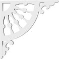 thumbnail image 3 of 5/8"W X 8"D X 8"H Wagon Wheel Architectural Grade PVC Bracket, 3 of 11
